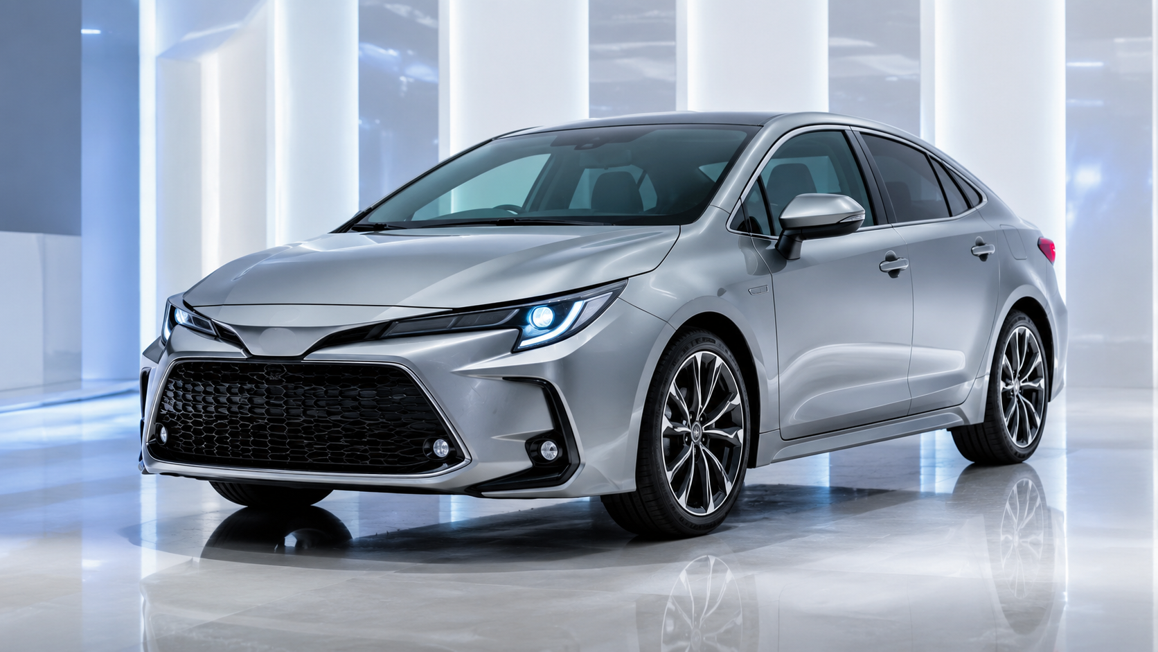 Зовнішній дизайн і кузов Toyota Corolla покоління E210.