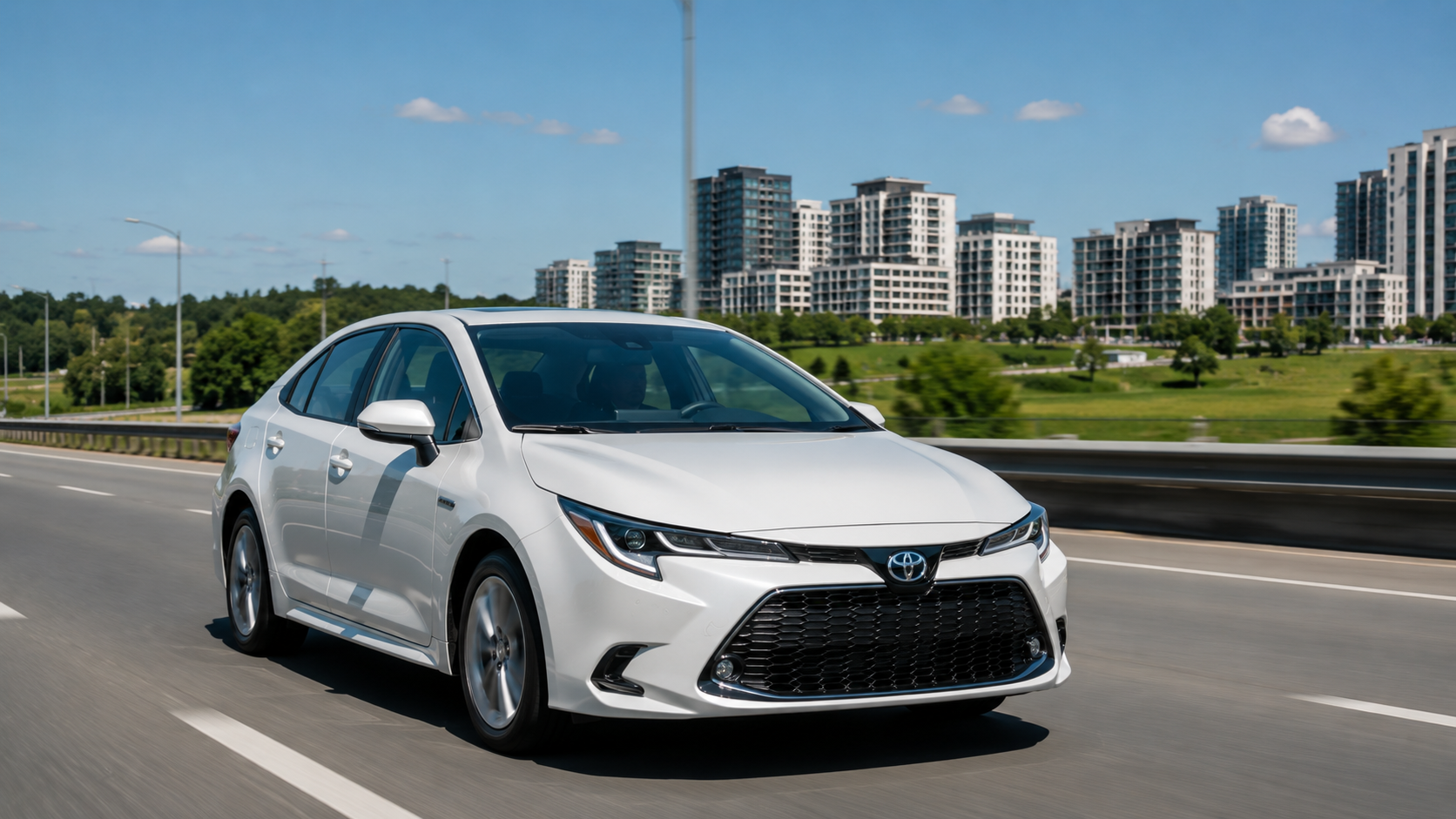 Toyota Corolla E210 2019–2024 років на українській дорозі.