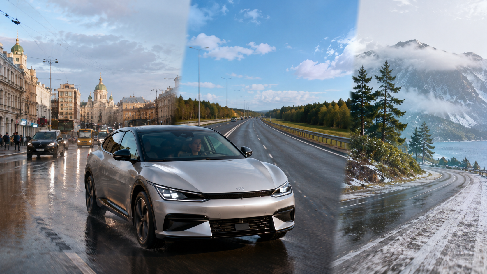 Реальний запас ходу електромобіля Kia EV6