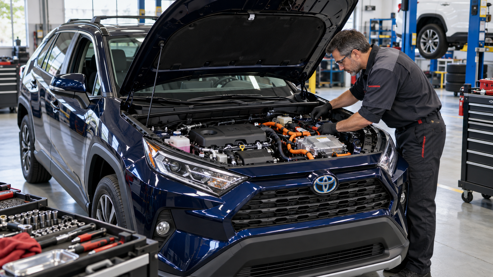 Гібридна силова установка Toyota RAV4 Hybrid