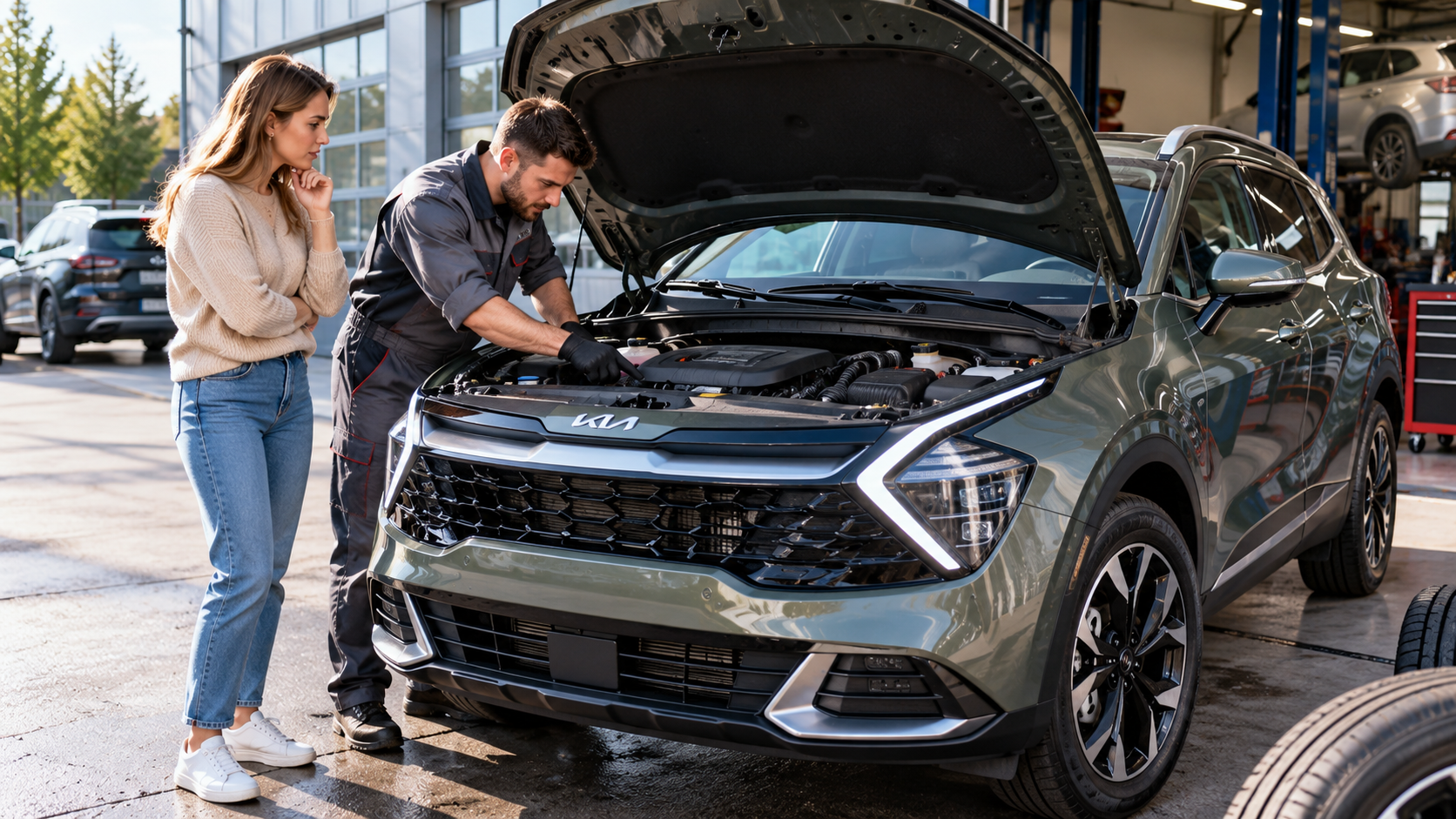 Kia Sportage 5 покоління 2022–2024 та типові проблеми